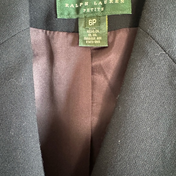 Dark Navy Blue Blazer 6/6P - Picture 3 of 4